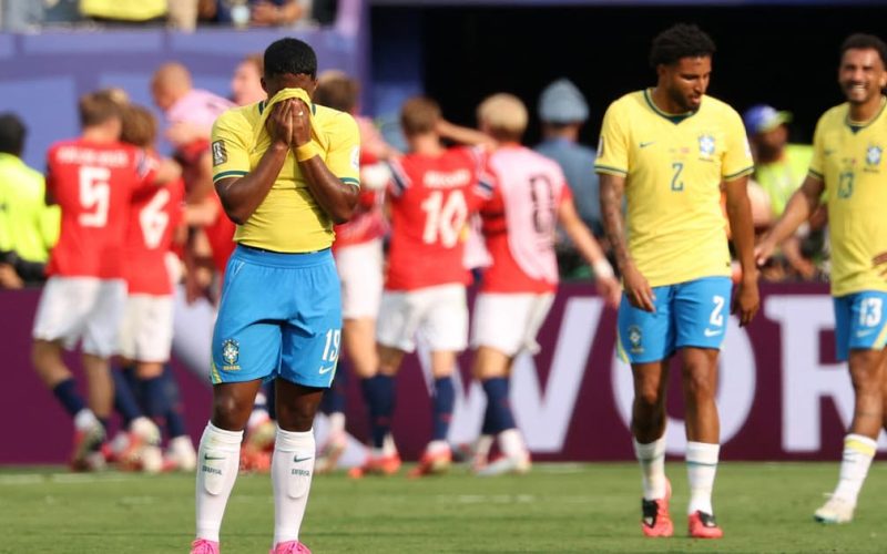 Noruega mantém domínio sobre o Brasil após vitória histórica na Copa do Mundo