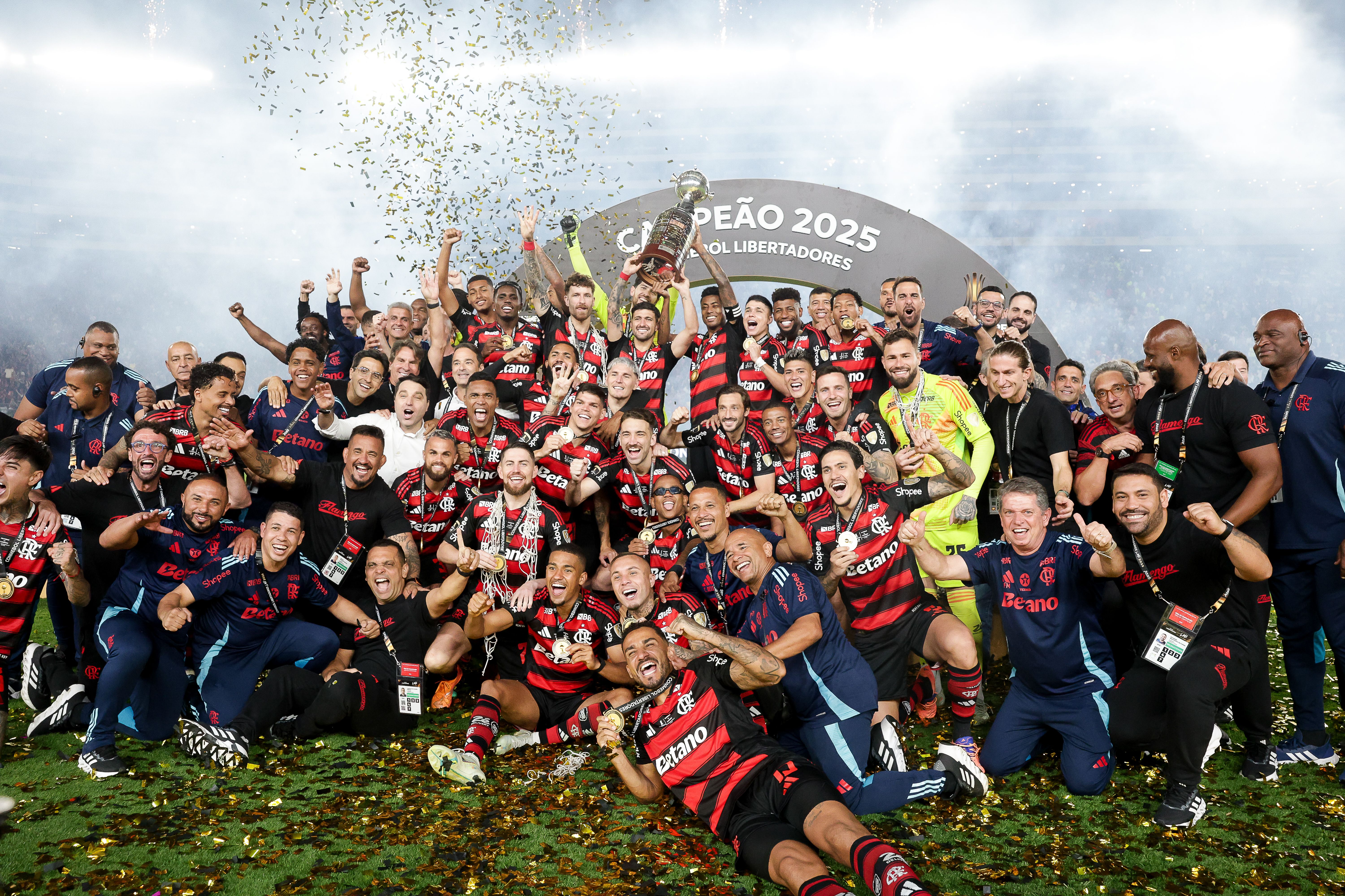 Flamengo é indicado ao prêmio de Melhor Clube Masculino na Bola de Ouro 2026 após conquistas na temporada