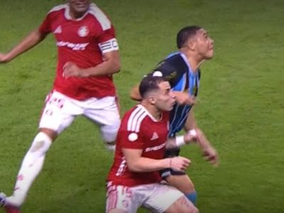 CBF admite erro de arbitragem em lance decisivo do GreNal pela Copa do Brasil