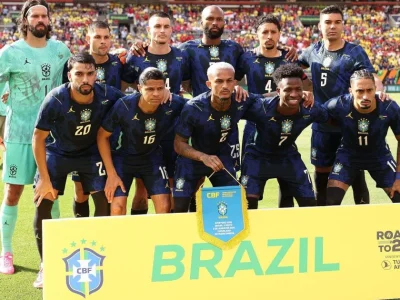 Brasil estreia na Copa do Mundo em 6º lugar no ranking da Fifa; Marrocos logo atrás