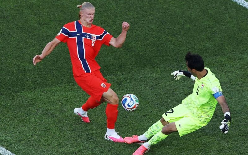 Noruega faz história com recorde de gols em Copas ao vencer o Iraque por 4 a 1