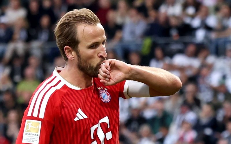 Harry Kane ignora pressão por jejum de gols e volta a brilhar com 150 na Bundesliga