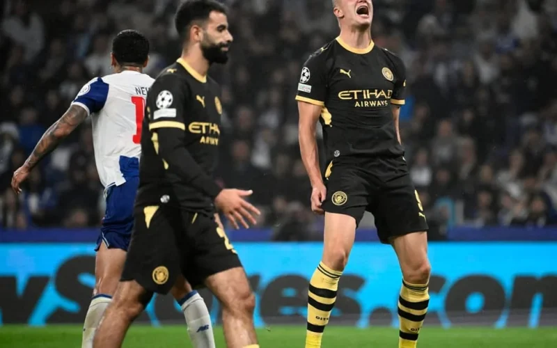 Haaland brilha com dois gols e garante vitória do Manchester City sobre o Porto na Champions League