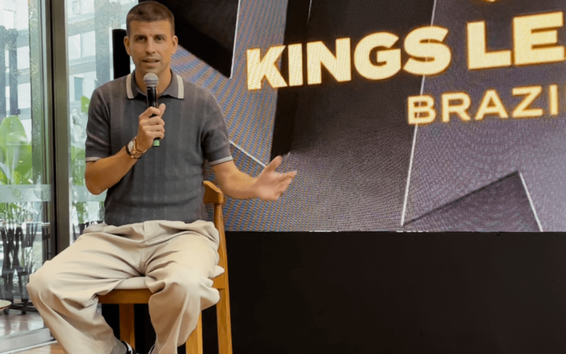 Kings League avança em negociações com clubes brasileiros e planeja futebol feminino no país, revela Gerard Piqué