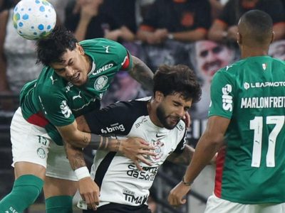 CBF define arbitragem para o clássico Palmeiras x Corinthians no Brasileirão