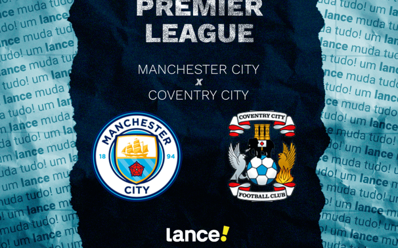 Manchester City busca manter 100% na Premier League contra o Coventry em casa neste sábado