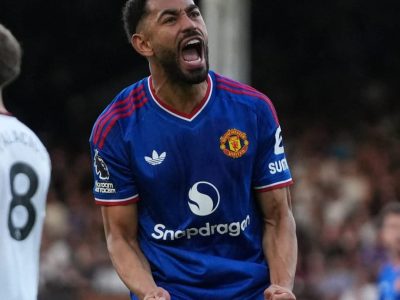 Matheus Cunha marca no fim e garante empate do Manchester United contra o Fulham na Premier League