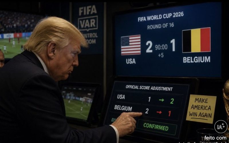 Bélgica goleia EUA por 4 a 1 e provocações viram memes nas redes sociais