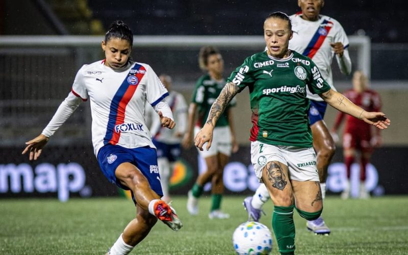 Bahia supera Palmeiras nos pênaltis e garante vaga nas semifinais do Brasileirão Feminino