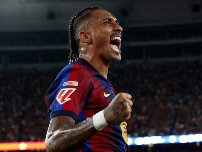 Raphinha se iguala a Messi e brilha nas primeiras rodadas da La Liga pelo Barcelona