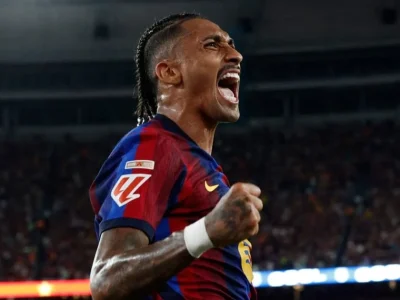 Raphinha se iguala a Messi e brilha nas primeiras rodadas da La Liga pelo Barcelona