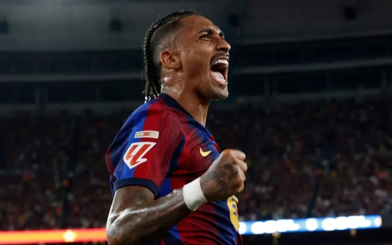Raphinha se iguala a Messi e brilha nas primeiras rodadas da La Liga pelo Barcelona
