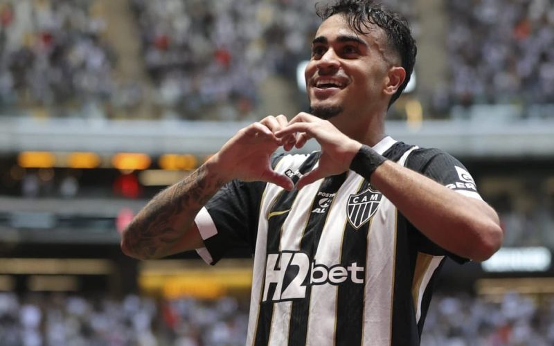 Atlético desencanta no segundo tempo e goleia o Fluminense por 3 a 0 na Arena MRV
