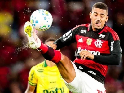 Samuel Lino destaca proximidade com líder e enfim iguala jogos no Brasileirão