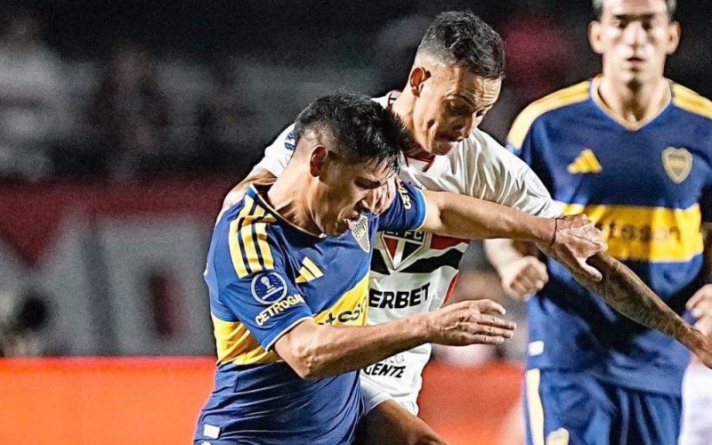 São Paulo empata com Boca Juniors, mas é eliminado da Sul-Americana em casa
