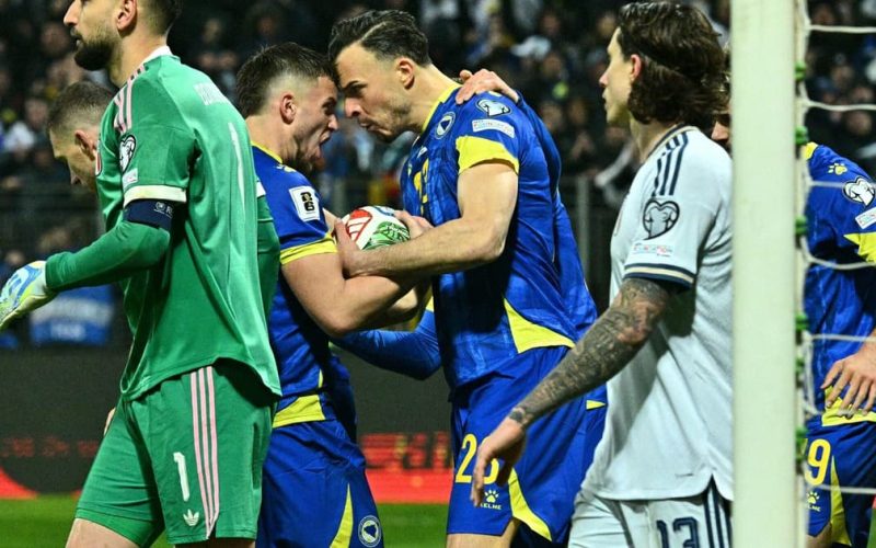Bósnia elimina Itália nos pênaltis e a tetracampeã fica fora da Copa do Mundo de 2026