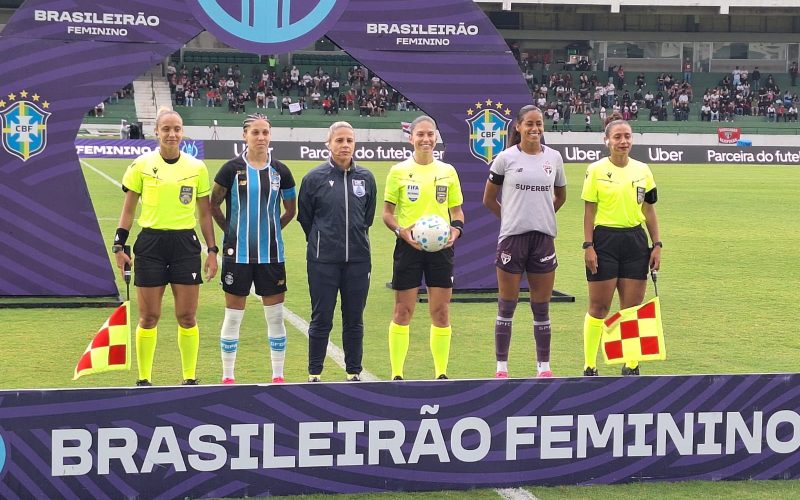 Soliane Oliveira faz história como a primeira árbitra roraimense a atuar em mata-mata do Campeonato Brasileiro Feminino
