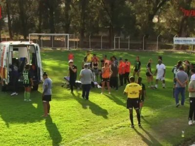 Zagueira Lara, do Venda Nova, sofre convulsão após choque em partida do Mineiro Feminino
