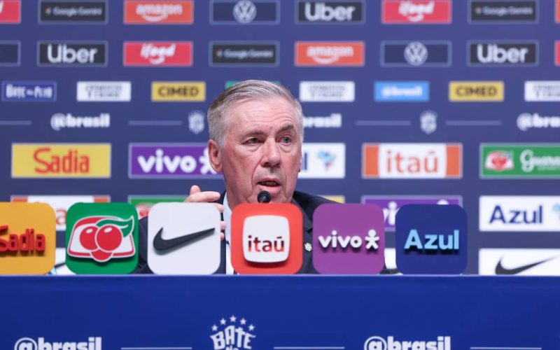 Ancelotti divulga convocação da Seleção Brasileira para amistosos contra Austrália e Índia; apenas nove jogadores da Copa estão na lista