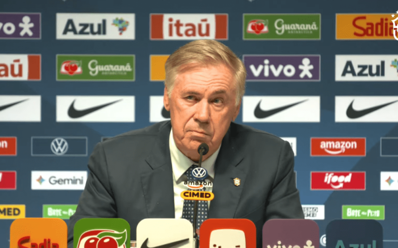 Convocação de Ancelotti marca início do ciclo da Seleção Brasileira para a Copa do Mundo de 2030