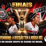 Transmissão da Final do Brasileirão Feminino: Corinthians e São Paulo se enfrentam na Neo Química Arena neste sábado