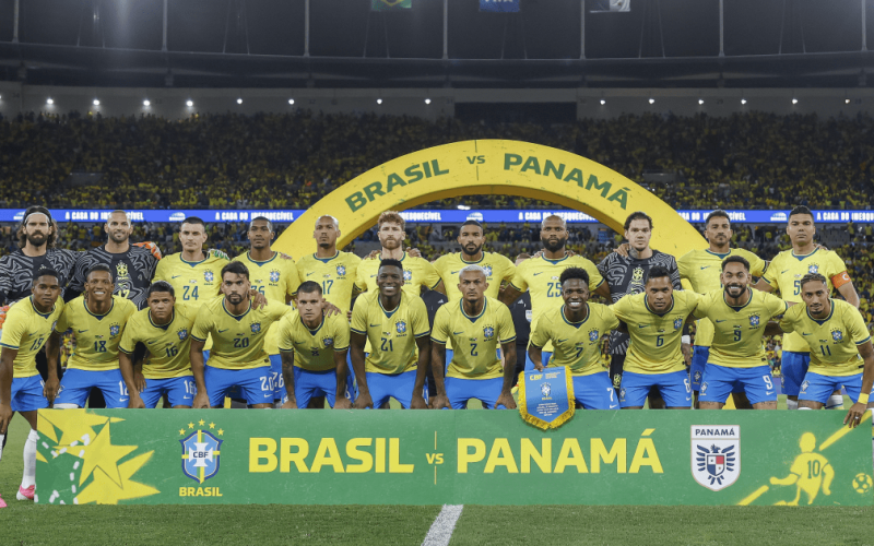 Brasil goleia o Panamá, mas continua fora do top 5 do ranking da FIFA