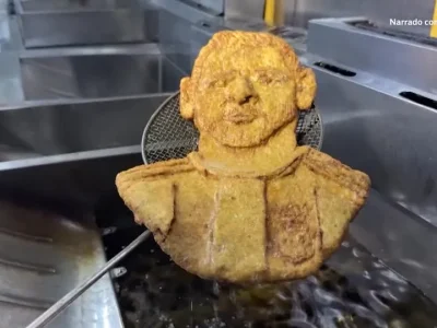 ‘El Antojo’ de Buenos Aires faz homenagem a Messi com bife à milanesa em forma do craque
