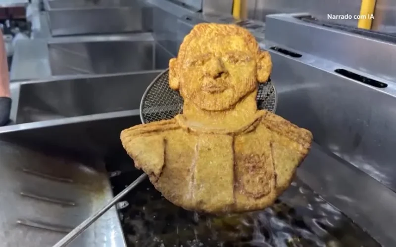 'El Antojo' de Buenos Aires faz homenagem a Messi com bife à milanesa em forma do craque
