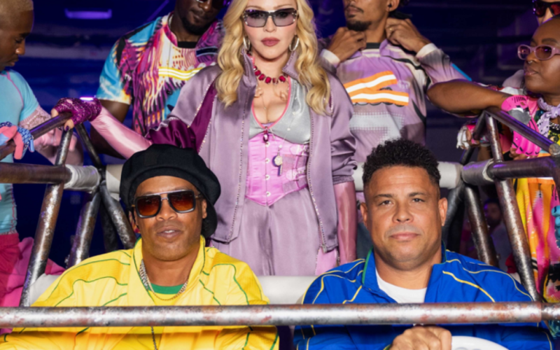 Ronaldinho Gaúcho revela convite inusitado de Madonna para se apresentar na final da Copa do Mundo de 2026: "Outro rolê aleatório"