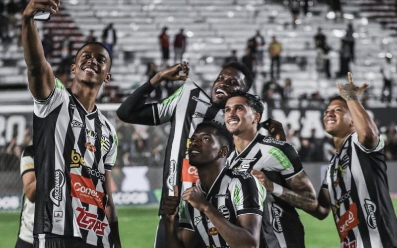 Carlinhos brilha com golaço e Athletic goleia Vila Nova na Série B