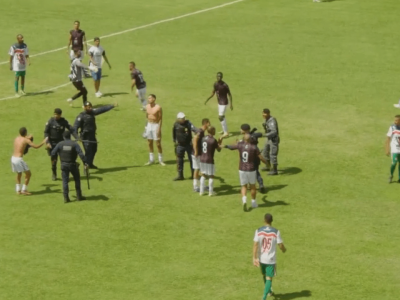 Confusão marca quartas de final da Liga de Futebol Amador em Nova Lima após jogo turbulento entre Nova Suíça e Retiro