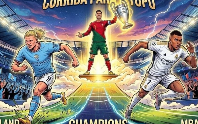 Mbappé e Haaland: Quem Vai Quebrar o Recorde de Gols de Cristiano Ronaldo na Champions?