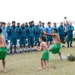 Jogadores da Seleção Brasileira se impressionam com cerimônia aborígene de boas-vindas na Austrália antes do amistoso