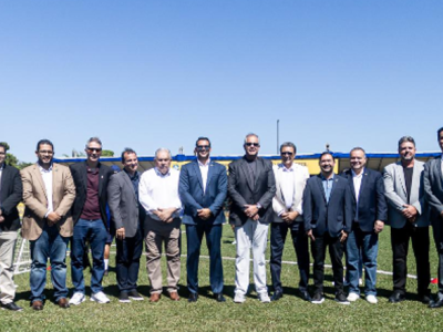 FERJ marca presença na inauguração do Centro de Desenvolvimento do Futebol em MS com foco na formação de jovens talentos
