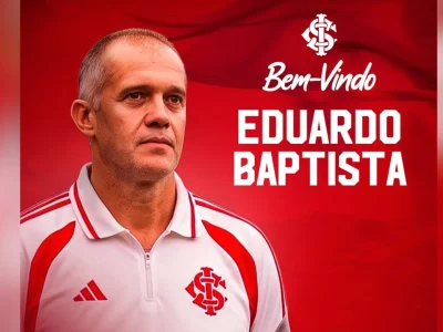 Internacional confirma Eduardo Baptista como novo técnico até 2026 após saída de Paulo Pezzolano