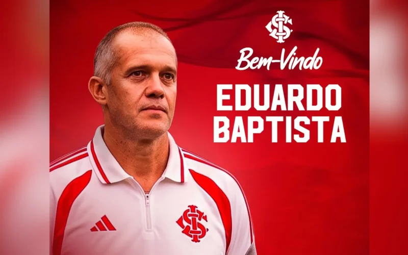 Internacional confirma Eduardo Baptista como novo técnico até 2026 após saída de Paulo Pezzolano