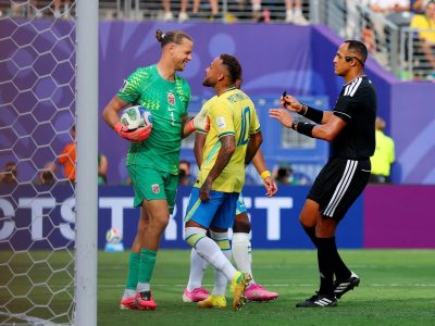 Neymar responde provocação de goleiro norueguês e brilha em penalidade, mas Brasil é eliminado da Copa do Mundo
