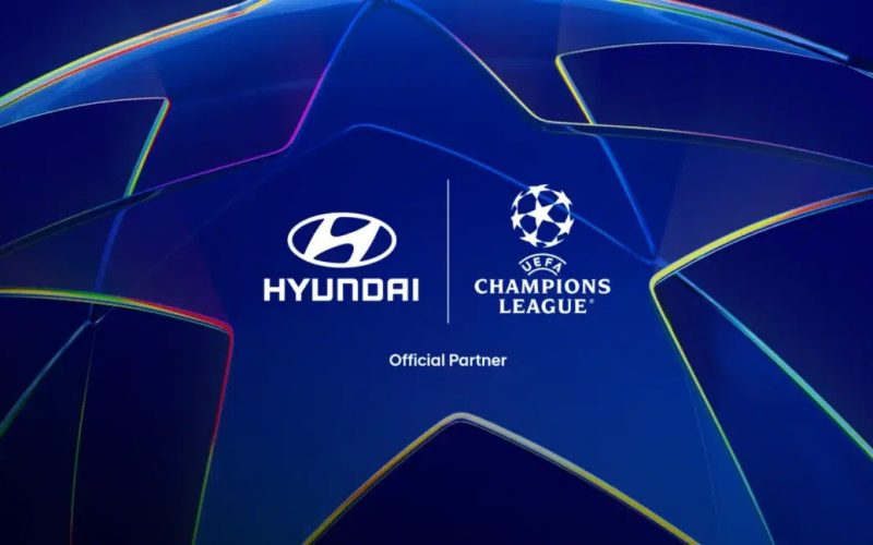 Hyundai fecha acordo de patrocínio com a UEFA Champions League por cinco temporadas a partir de 2026