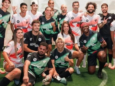 Lendas do futebol, como Figo, Marcelo e Rivaldo, brilham em evento da La Liga em Nova York para lançamento de EA Sports FC 27