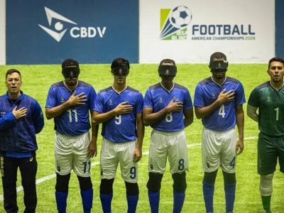 Brasil enfrenta Costa Rica nas semifinais da Copa América de Futebol de Cegos em busca do sétimo título