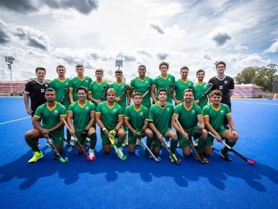 Jovens talentos Arthur Giro e Luiz Guilherme fazem história na Seleção Brasileira de hóquei sobre grama nos Jogos Sul-Americanos de Santa Fé 2026