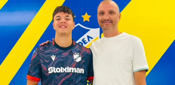 Gustavo Heinzen: filho de Manduca começa sua jornada no APOEL, clube que consagrou o pai na Europa