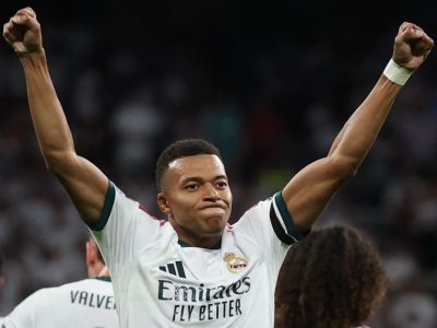 Real Madrid vence Inter de Milão na estreia da Champions e Mbappé iguala a marca de Raúl como quinto maior artilheiro da competição