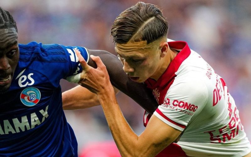 Monaco perde 100% de aproveitamento na Ligue 1 ao empatar com Strasbourg após pressão intensa