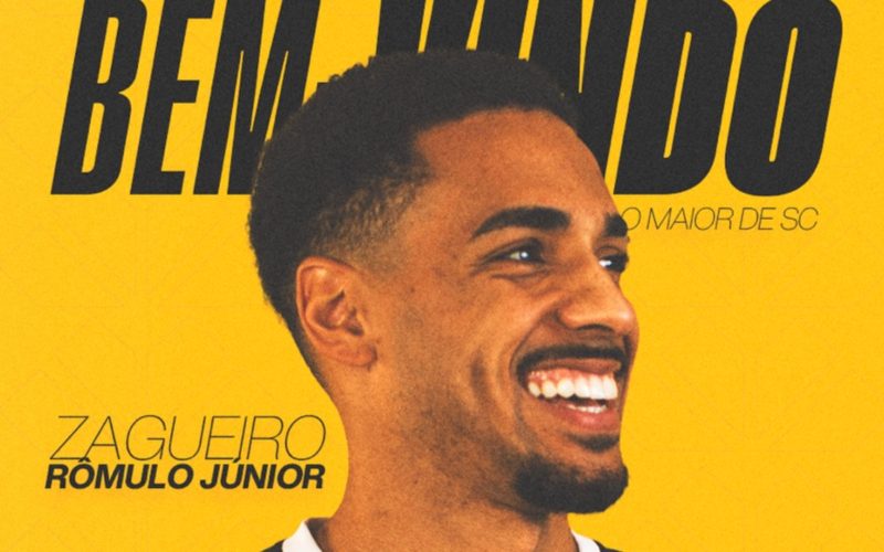 Criciúma confirma empréstimo do zagueiro Rômulo, do Atlético, até março de 2027
