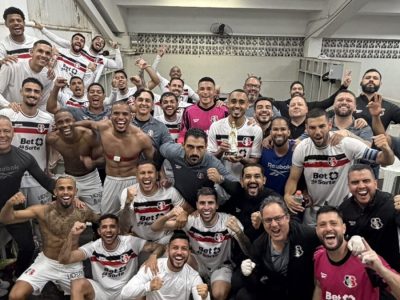 Santa Cruz vence Maringá no fim e assume liderança isolada do quadrangular da Série C