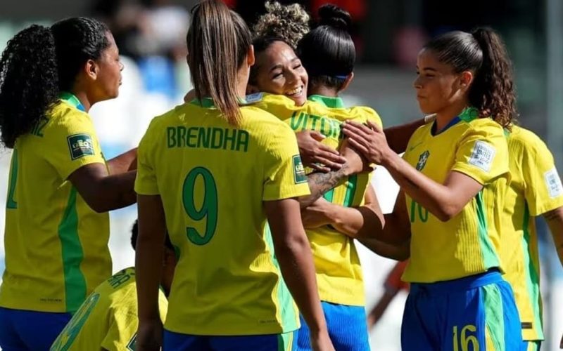 Brasil goleia Tanzânia na estreia da Copa do Mundo Feminina Sub-20 e marca centésimo gol histórico na competição