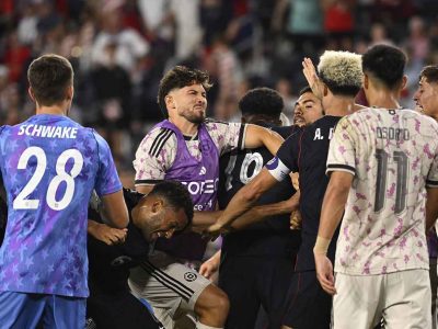 Confusão no fim do amistoso: EUA derrota Chile em jogo marcado por briga generalizada