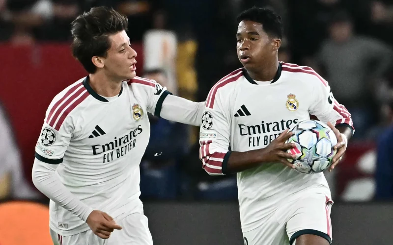 Endrick brilha e Vini Jr. vive noite de altos e baixos na vitória do Real Madrid sobre a Roma na Champions League