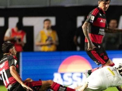 Flamengo reclama de erros de arbitragem em empate polêmico contra o Santos